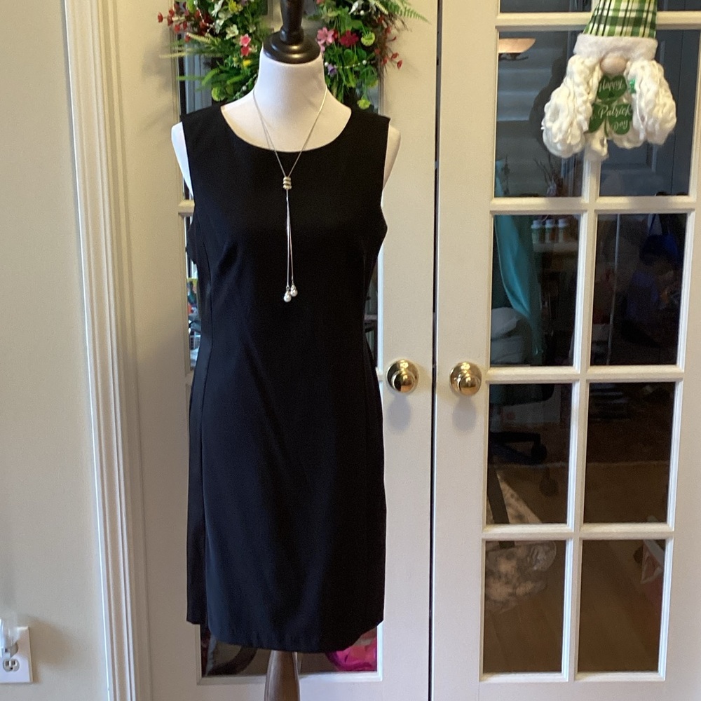 Elegant Black Sleeveless Dress